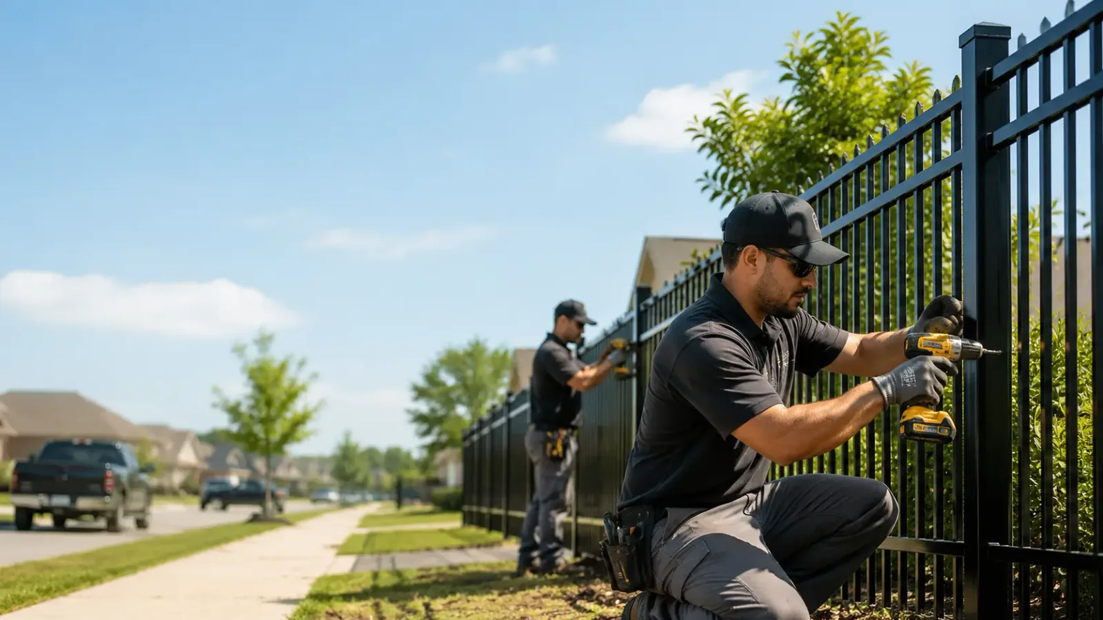 Metal Fence Installation in Michigantown, IN
